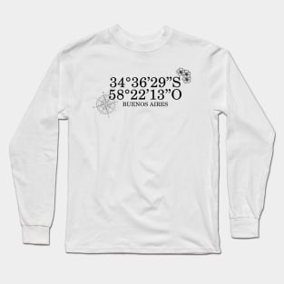 Contact details Buenos Aires Long Sleeve T-Shirt